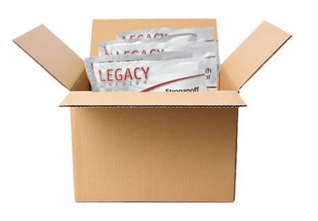 Legacy Food Storage 36 Serving Breakfast, Lunch, and Dinner Box - Angler's Pro Tackle & Outdoors