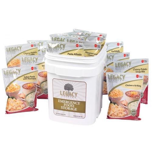 Legacy Food Storage 60 Serving Entree Bucket - 17 lbs - Angler's Pro Tackle & Outdoors