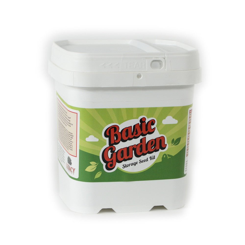 Legacy Food Storage Basic Survival Garden Seed Assortment - Angler's Pro Tackle & Outdoors