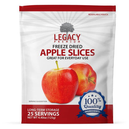 Legacy Food Storage Freeze Dried Apple Slices - Angler's Pro Tackle & Outdoors