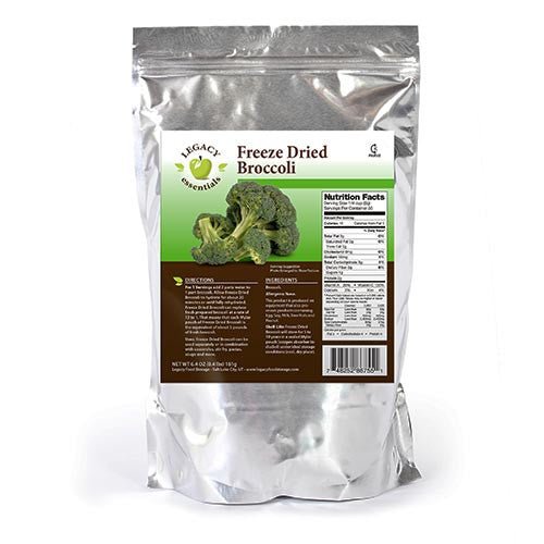 Legacy Food Storage Freeze Dried Broccoli - Angler's Pro Tackle & Outdoors