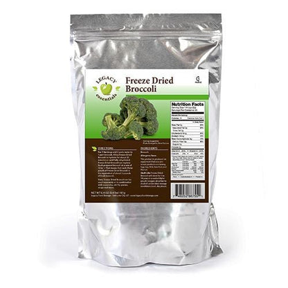 Legacy Food Storage Freeze Dried Broccoli - Angler's Pro Tackle & Outdoors