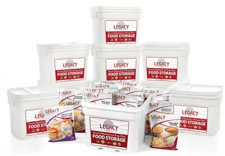 Legacy Food Storage Premium 1080 Serving Package - 277 lbs - Angler's Pro Tackle & Outdoors