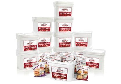 Legacy Food Storage Premium 1440 Serving Package - 370 lbs - Angler's Pro Tackle & Outdoors