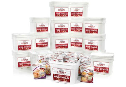 Legacy Food Storage Premium 2160 Serving Package - 554 lbs - Angler's Pro Tackle & Outdoors