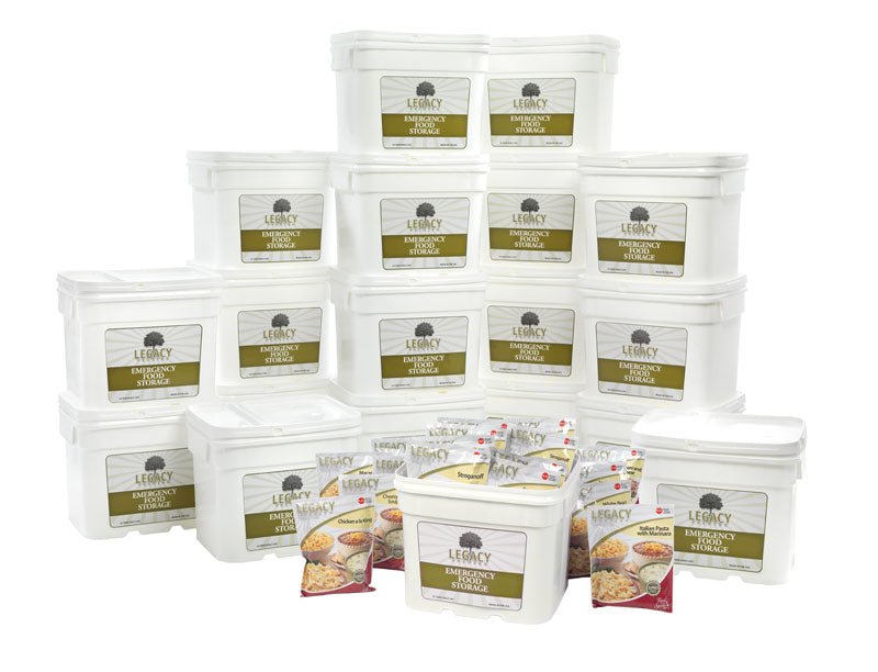 Legacy Food Storage Premium 2160 Serving Package - 554 lbs - Angler's Pro Tackle & Outdoors