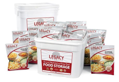 Legacy Food Storage Premium 240 Serving Package - 62 lbs - Angler's Pro Tackle & Outdoors