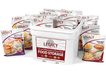 Legacy Food Storage Premium 240 Serving Package - 62 lbs - Angler's Pro Tackle & Outdoors