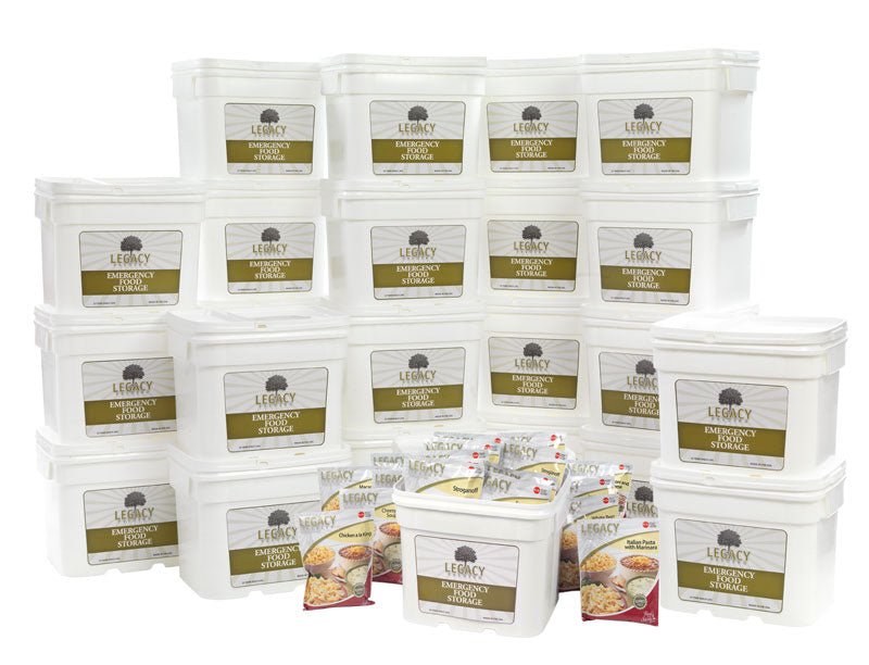 Legacy Food Storage Premium 2880 Serving Package - 739 lbs - Angler's Pro Tackle & Outdoors