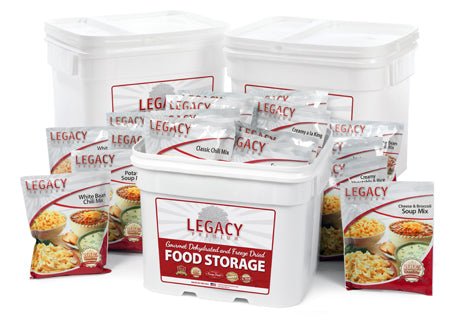 Legacy Food Storage Premium 360 Serving Package - 92 lbs - Angler's Pro Tackle & Outdoors