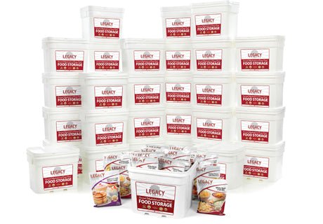 Legacy Food Storage Premium 4320 Serving Package - 1108 lbs - Angler's Pro Tackle & Outdoors