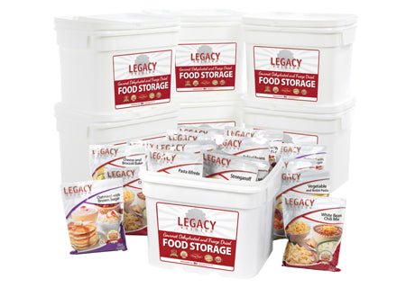 Legacy Food Storage Premium 720 Serving Package - 185 lbs - Angler's Pro Tackle & Outdoors