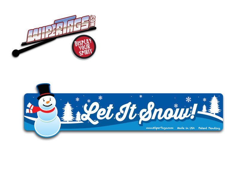 Let it Snow Snowman WiperTags - Angler's Pro Tackle & Outdoors