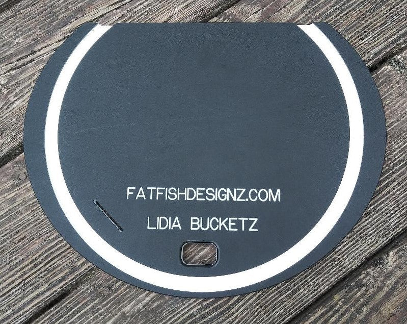 Fat Fish Designz Lidia Bucketz ---Bucket Lid Cutting Board