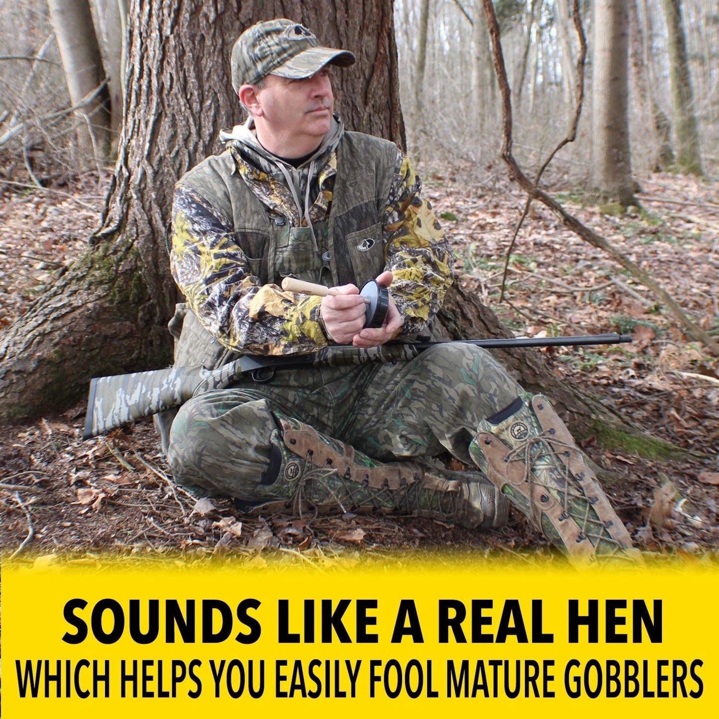 Outdoor Hunting Lab Starter Pack - Slate Pot Call + Mouth Call + Box Call