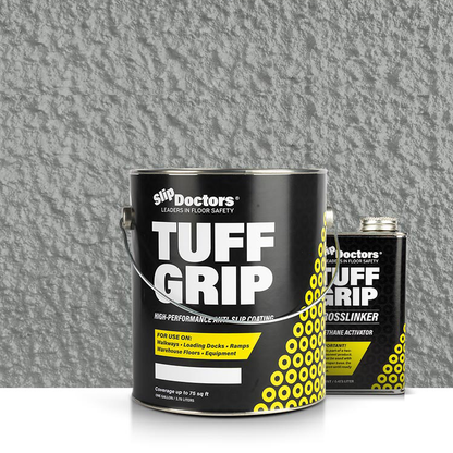 SlipDoctors Tuff Grip or Tuff Grip Extreme - Aggressive Traction Non-Skid Floor Paint