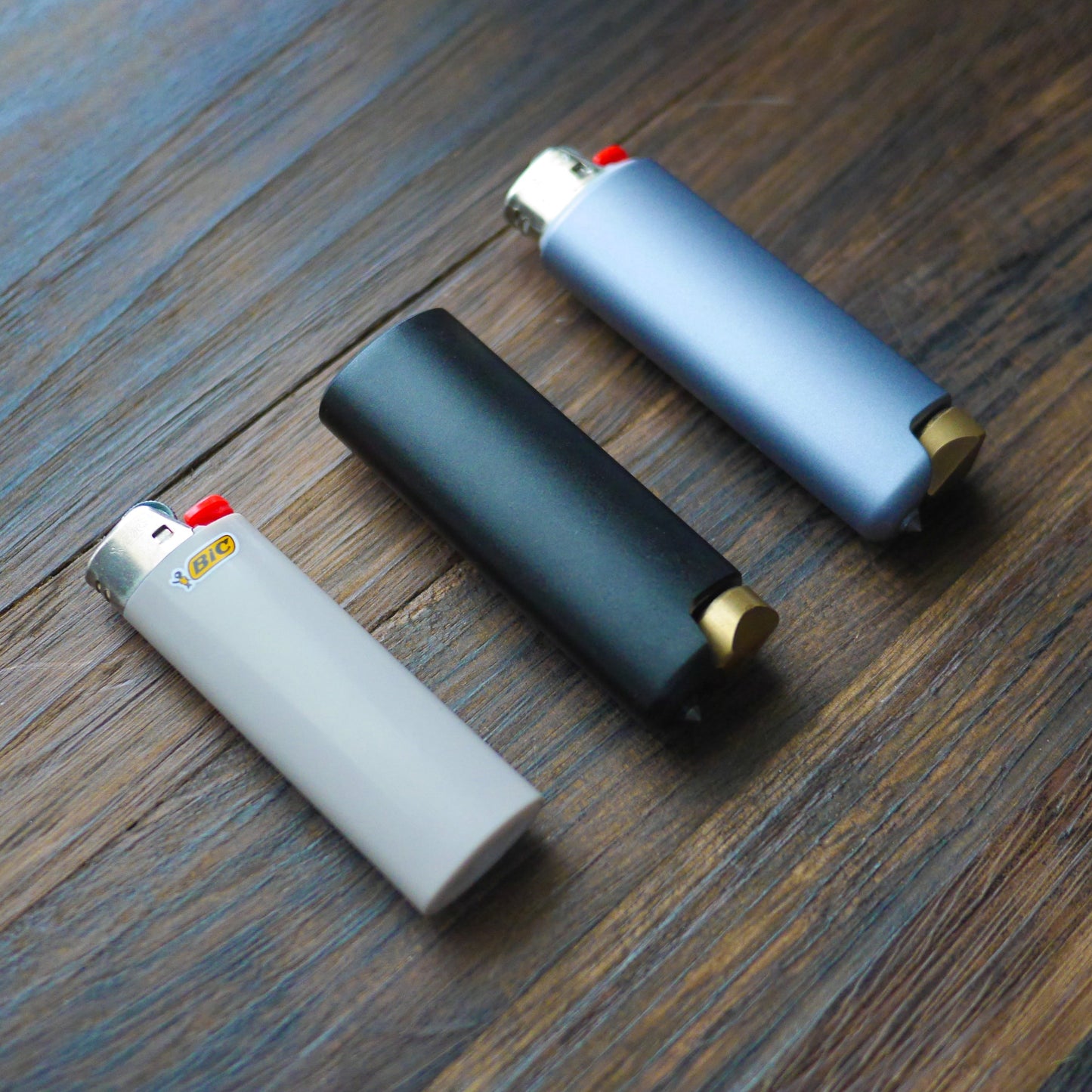 Stinger Survival Tools BIC Full Size Lighter Case J6 w/ Glass Break