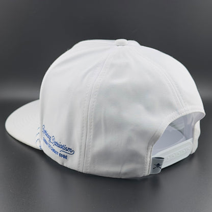 “Lightning" White - Cowboy Revolution 5 - panel Performance Hat - Angler's Pro Tackle & Outdoors