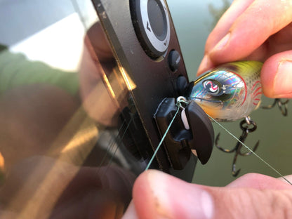 Line Cutterz - Ceramic Blade Peel & Stick Flat Mount - Black - Angler's Pro Tackle & Outdoors