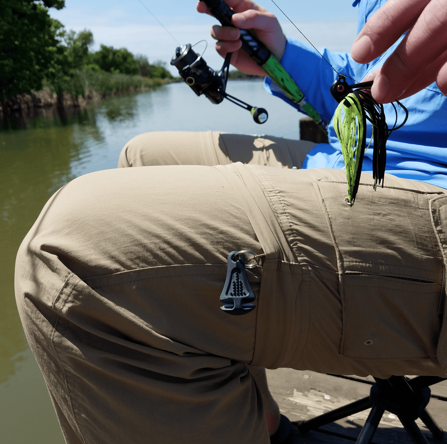 Line Cutterz - Ceramic Blade Zipper Pull - Black - Angler's Pro Tackle & Outdoors