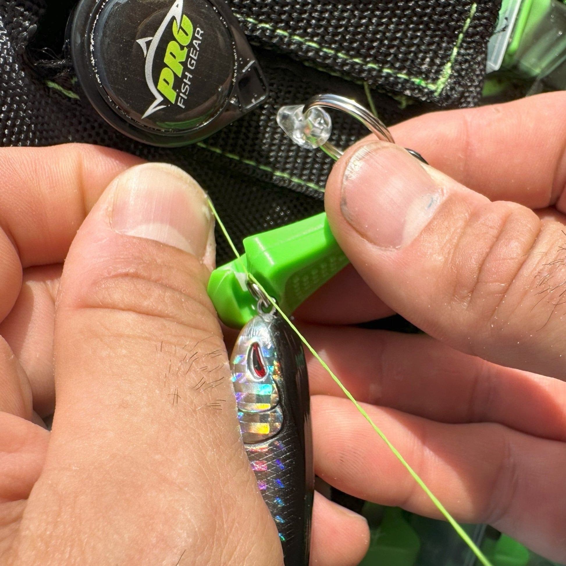 Line Cutterz - Ceramic Blade Zipper Pull - Green - Angler's Pro Tackle & Outdoors