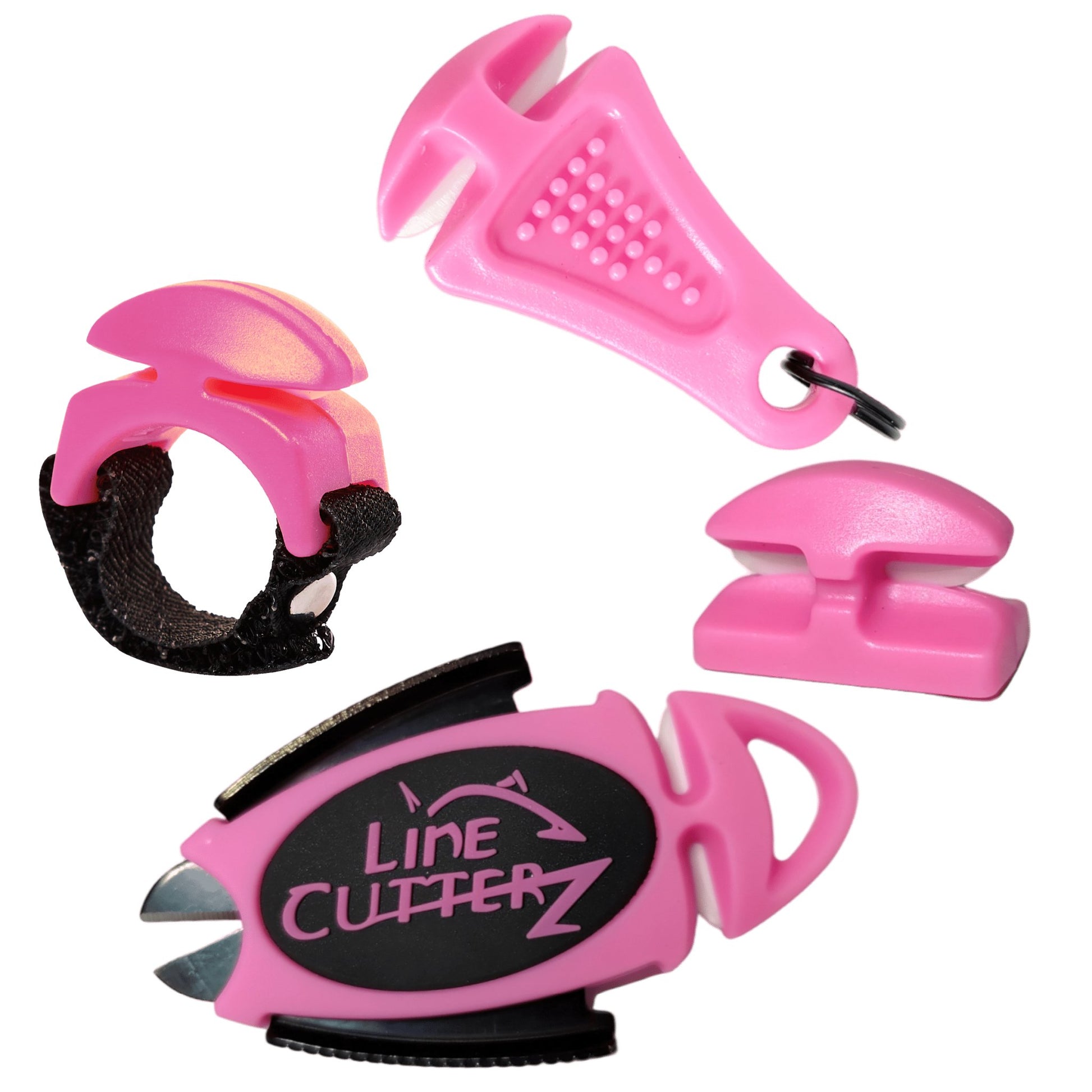 Line Cutterz - "QUADRUPLE PLAY" Fishing Line Cutter Multi - Pack - Angler's Pro Tackle & Outdoors