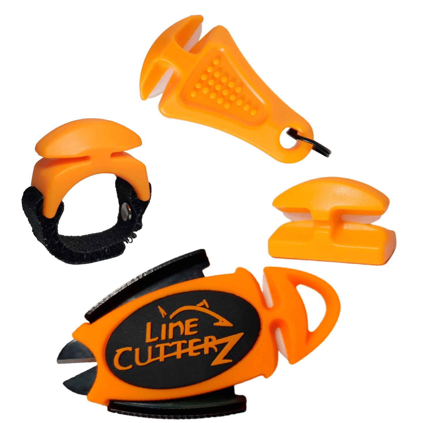 Line Cutterz - "QUADRUPLE PLAY" Fishing Line Cutter Multi - Pack - Angler's Pro Tackle & Outdoors