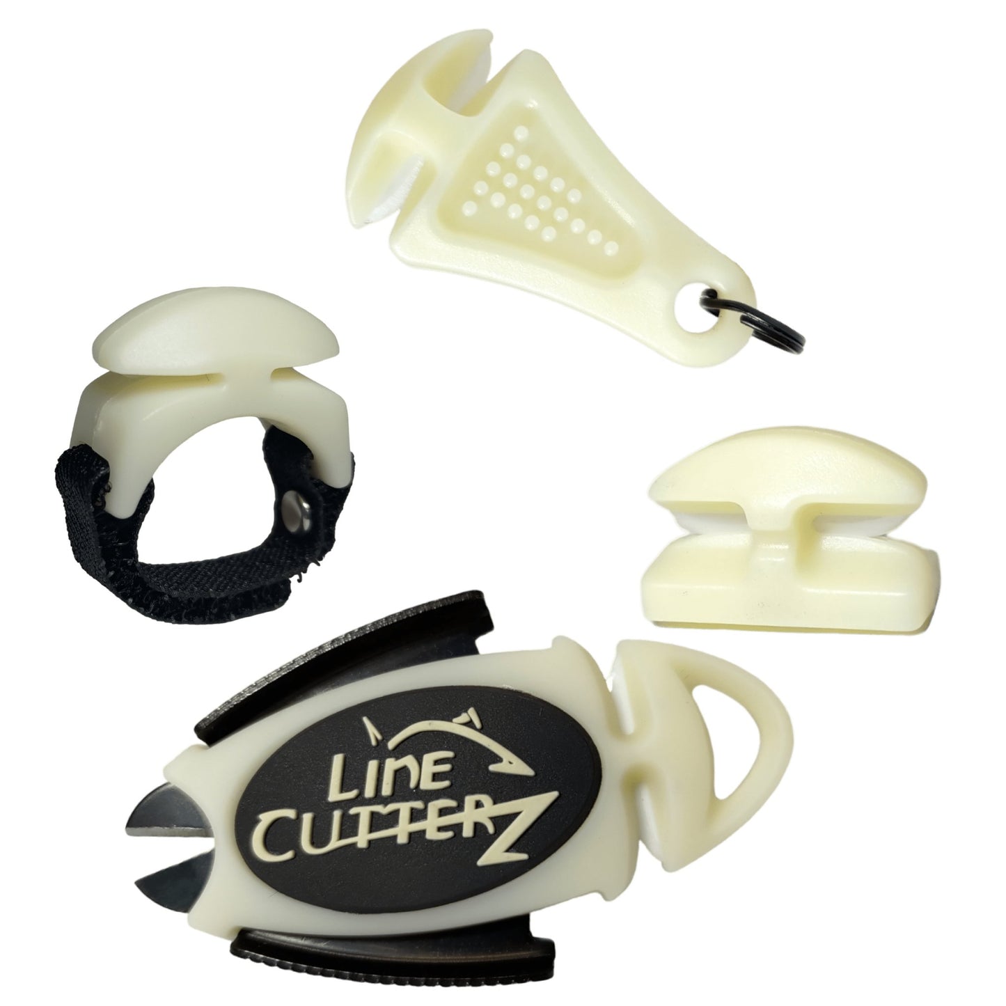 Line Cutterz - "QUADRUPLE PLAY" Fishing Line Cutter Multi - Pack - Angler's Pro Tackle & Outdoors