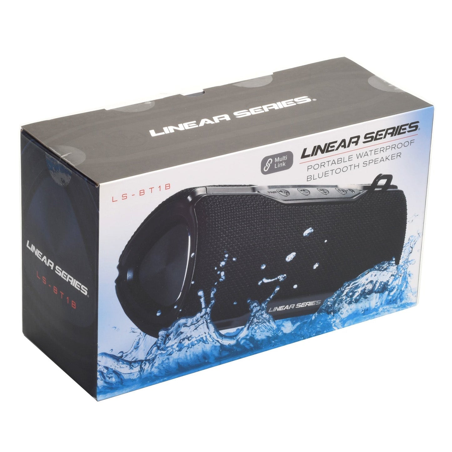 Magnadyne Linear Series LS-BT1B | Portable Waterproof Bluetooth Stereo Speaker