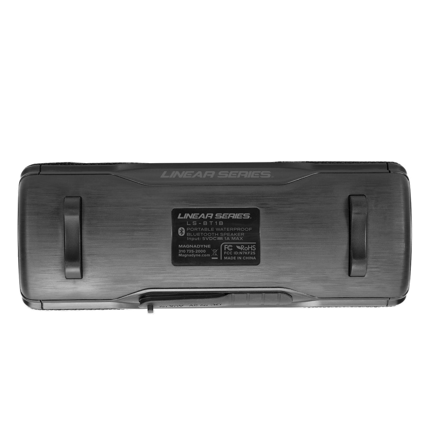 Magnadyne Linear Series LS-BT1B | Portable Waterproof Bluetooth Stereo Speaker