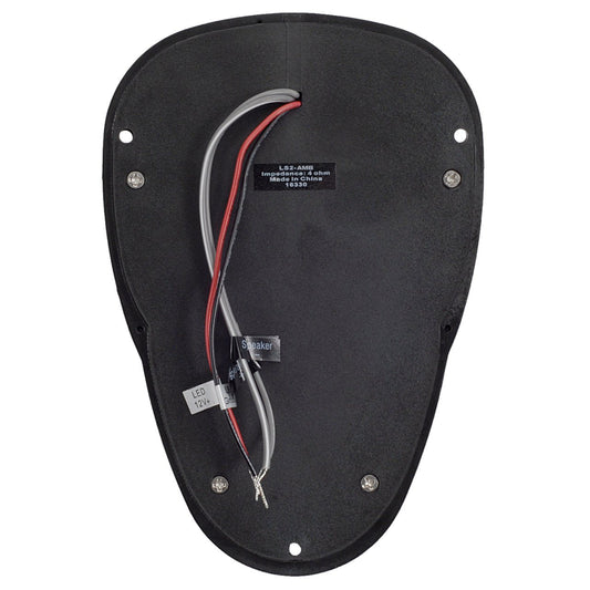 Magnadyne Linear Series LS2 | Water Resistant 3" Surface Mount LED Satellite Speakers (Blue, White or Amber) | Sold as a Pair