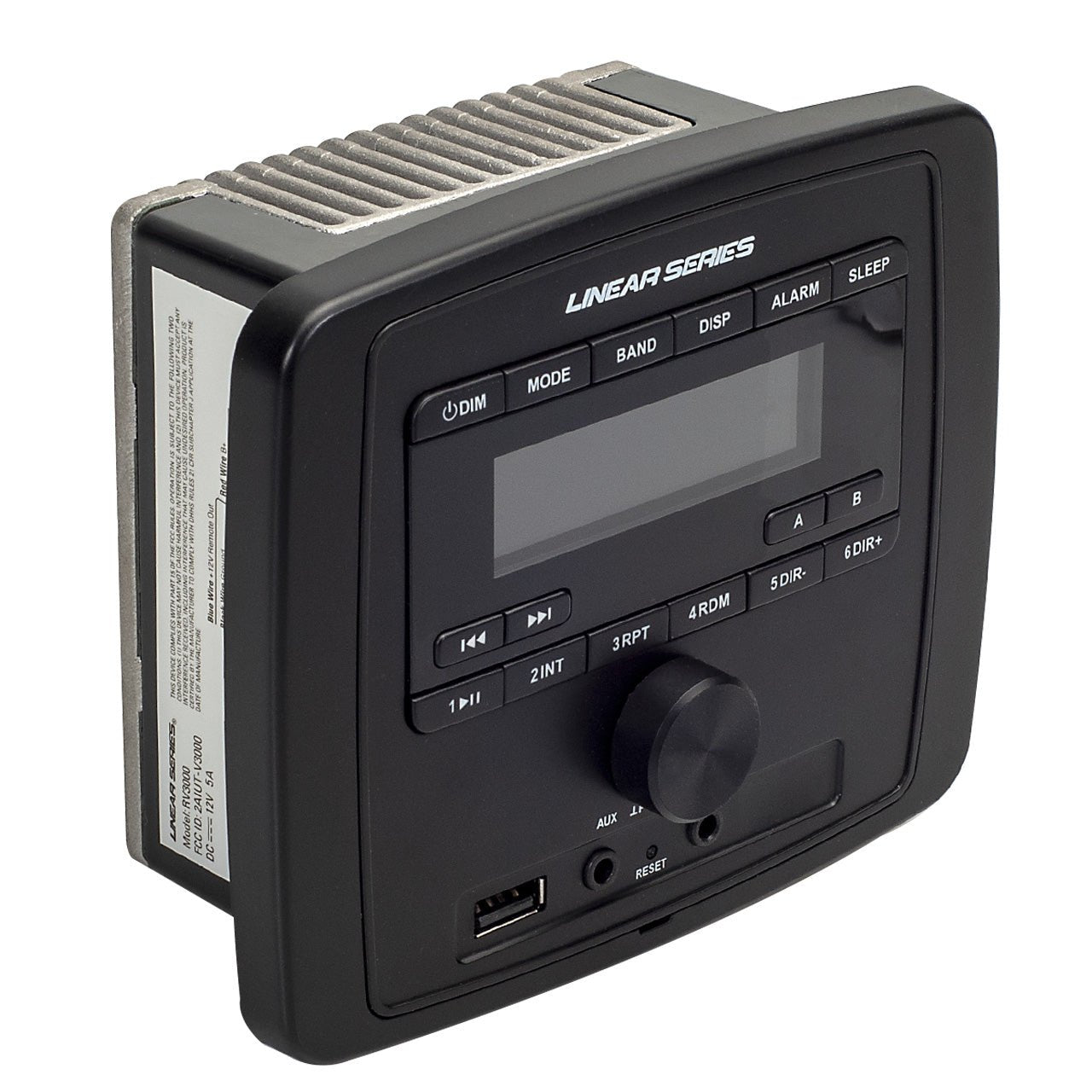Magnadyne Linear Series RV3000 | AM/FM & USB/BT Deckless Wall Mount Receiver