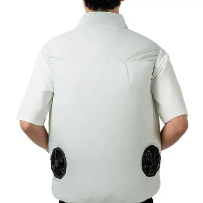 LITEGUEST Cooling Fan Vest Lightweight UPF50 for Outdoor Gear - Angler's Pro Tackle & Outdoors