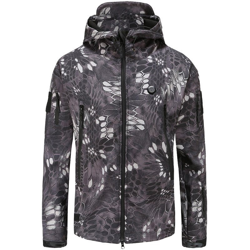 LITEGUEST Heated Camouflage Jacket Waterproof Outdoor for Winter - Angler's Pro Tackle & Outdoors