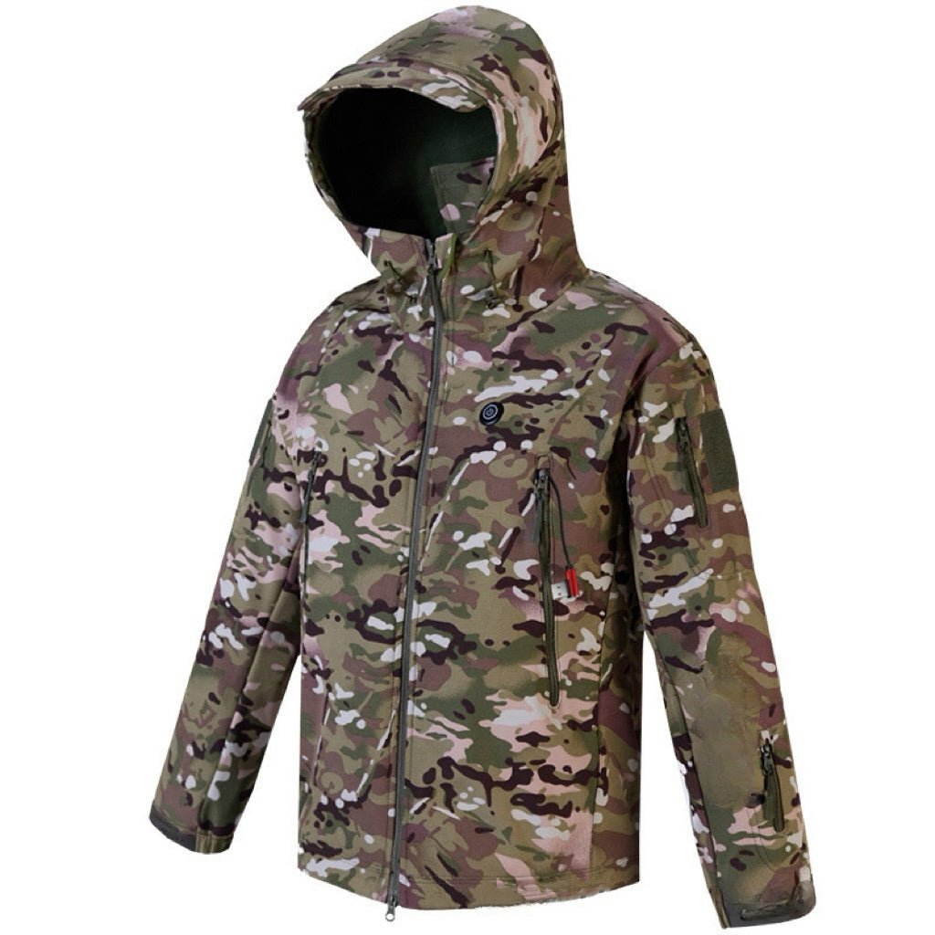 LITEGUEST Heated Camouflage Jacket Waterproof Outdoor for Winter - Angler's Pro Tackle & Outdoors