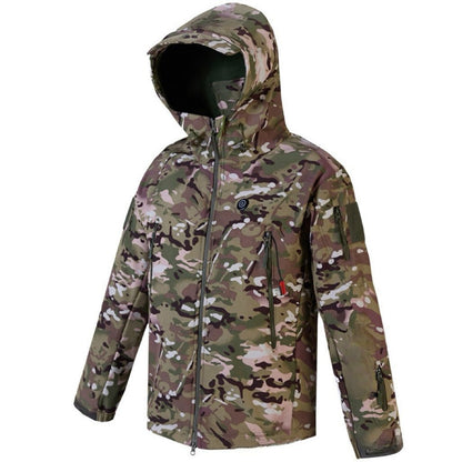 LITEGUEST Heated Camouflage Jacket Waterproof Outdoor for Winter - Angler's Pro Tackle & Outdoors