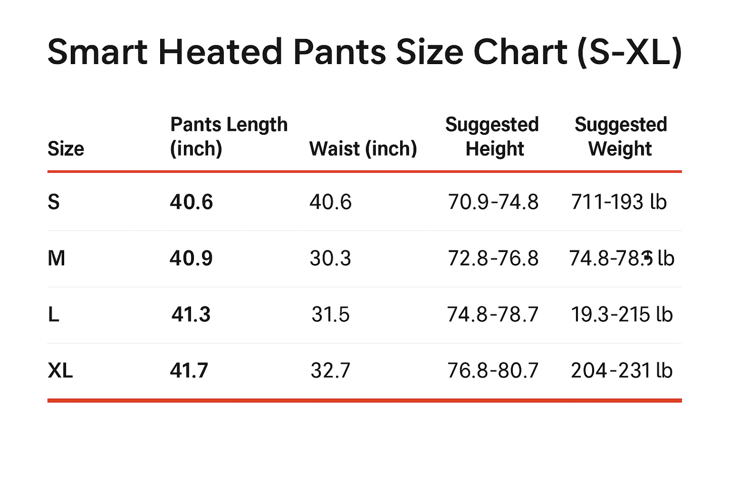 LITEGUEST Smart Heated Pants Fast Heating Windproof Warm for Winter - Angler's Pro Tackle & Outdoors