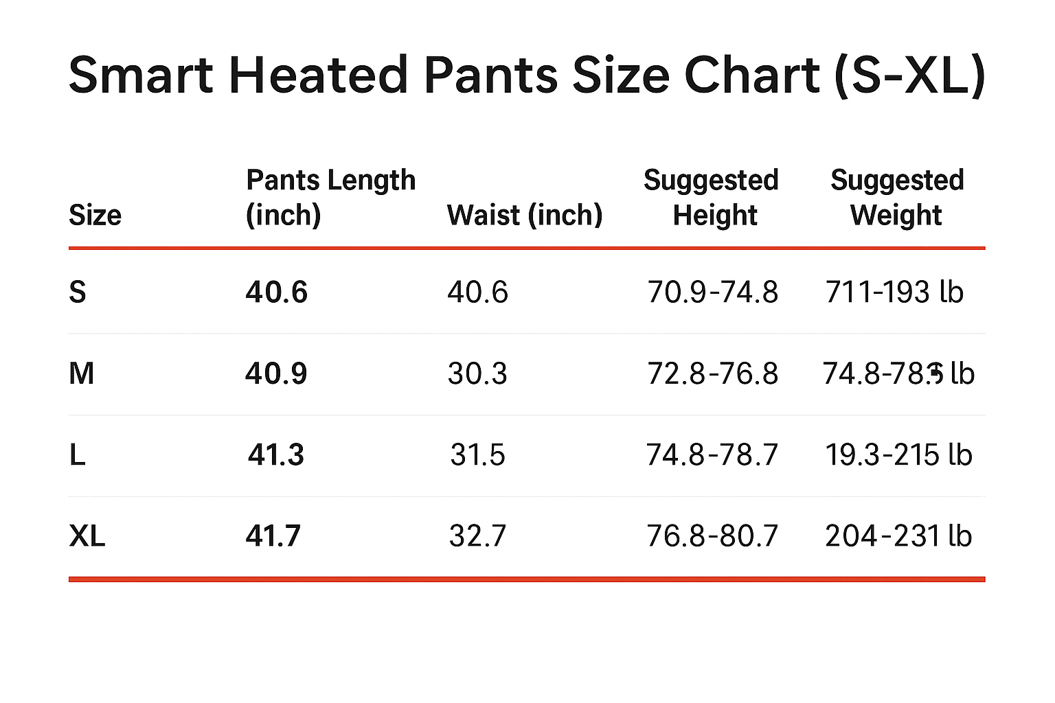LITEGUEST Smart Heated Pants Fast Heating Windproof Warm for Winter - Angler's Pro Tackle & Outdoors