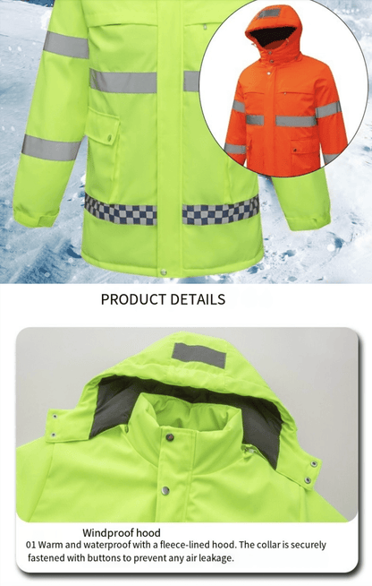 LITEGUEST Smart Heated Reflective Work Jacket for Outdoor Duty - Angler's Pro Tackle & Outdoors
