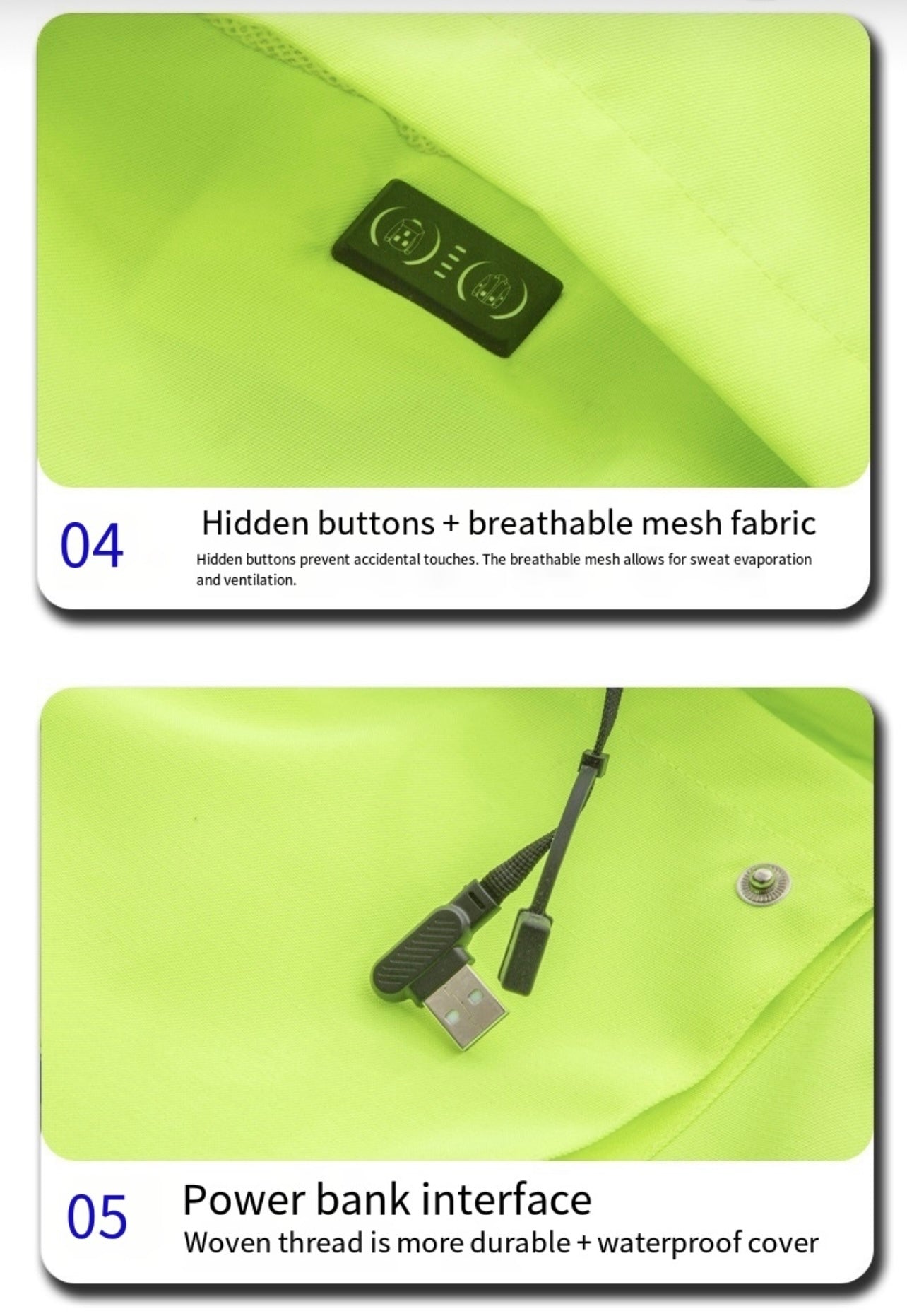 LITEGUEST Smart Heated Reflective Work Jacket for Outdoor Duty - Angler's Pro Tackle & Outdoors