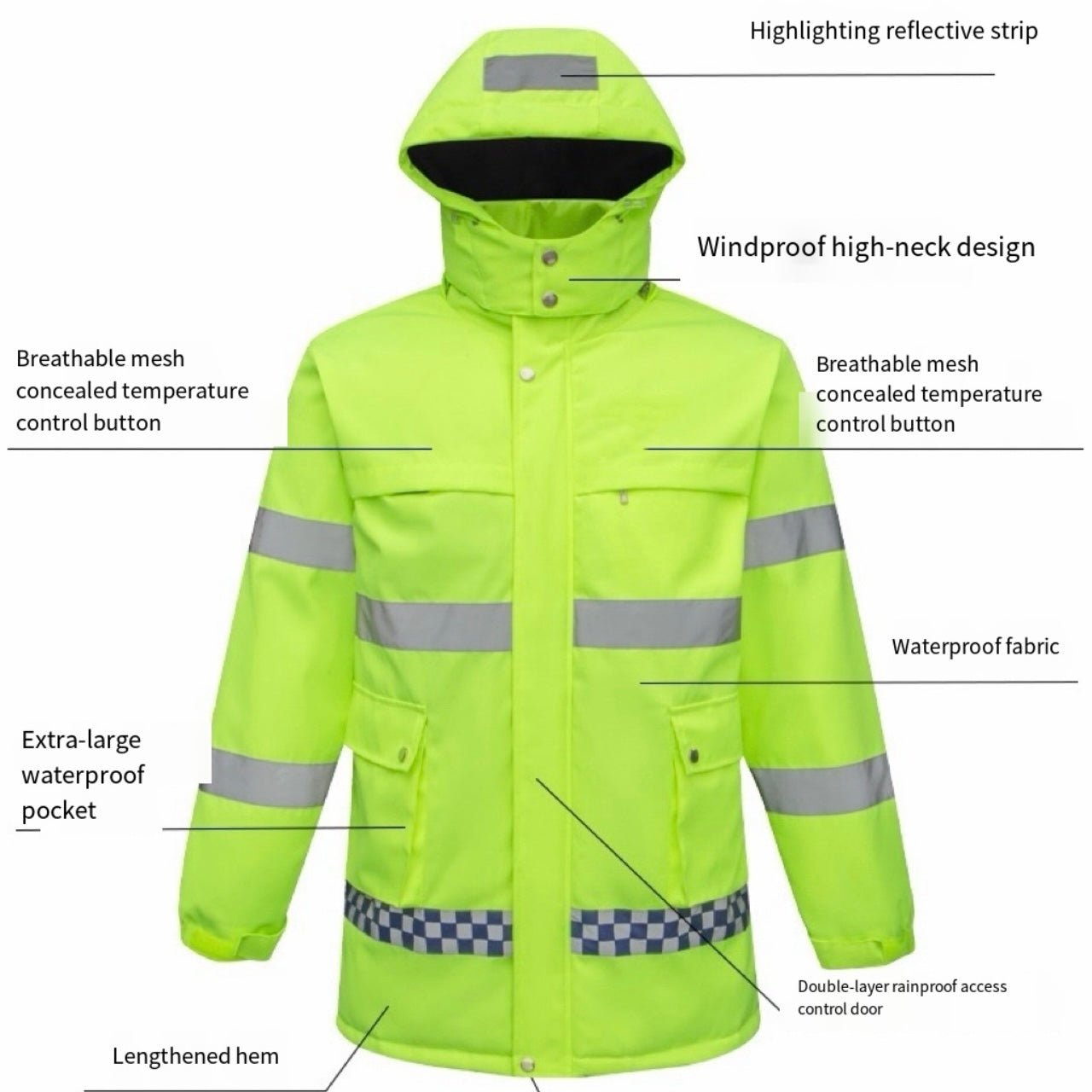 LITEGUEST Smart Heated Reflective Work Jacket for Outdoor Duty - Angler's Pro Tackle & Outdoors