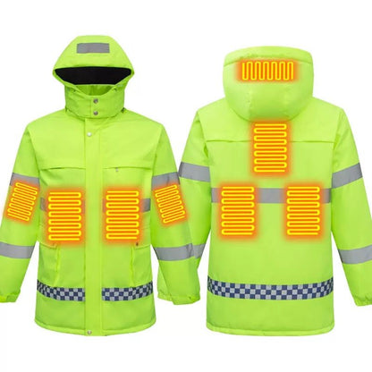 LITEGUEST Smart Heated Reflective Work Jacket for Outdoor Duty - Angler's Pro Tackle & Outdoors