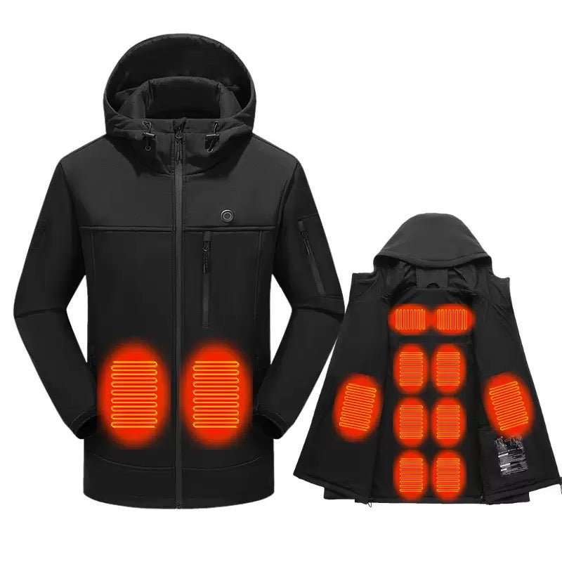LITEGUEST Softshell 10 - Zone Heated Jacket Waterproof for Winter - Angler's Pro Tackle & Outdoors