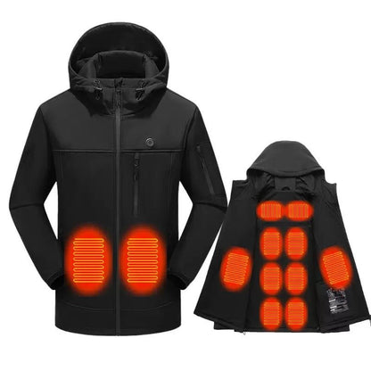 LITEGUEST Softshell 10 - Zone Heated Jacket Waterproof for Winter - Angler's Pro Tackle & Outdoors