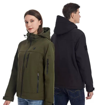 LITEGUEST Softshell 10 - Zone Heated Jacket Waterproof for Winter - Angler's Pro Tackle & Outdoors