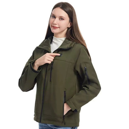 LITEGUEST Softshell 10 - Zone Heated Jacket Waterproof for Winter - Angler's Pro Tackle & Outdoors