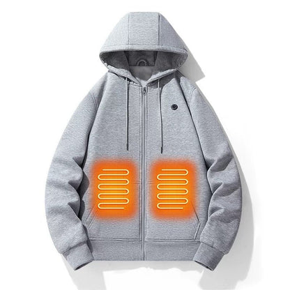 LITEGUEST USB Heated Hoodie 5 - Zone Heated Zip - up Hooded Sweatshirt - Angler's Pro Tackle & Outdoors
