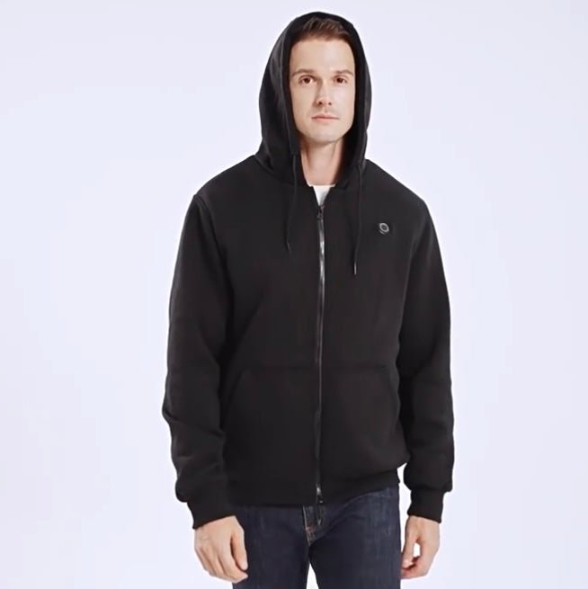LITEGUEST USB Heated Hoodie 5 - Zone Heated Zip - up Hooded Sweatshirt - Angler's Pro Tackle & Outdoors