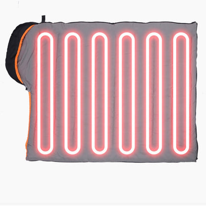 LITEGUEST Winter Heated Single Sleeping Bag 5V Electric Camping Gear - Angler's Pro Tackle & Outdoors
