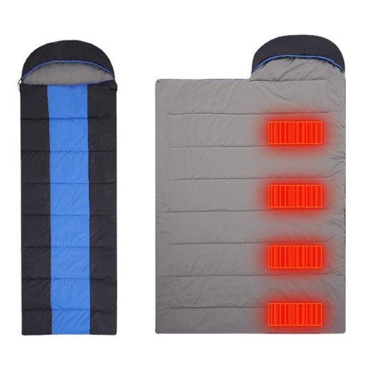 LITEGUEST Winter Heated Single Sleeping Bag 5V Electric Camping Gear - Angler's Pro Tackle & Outdoors